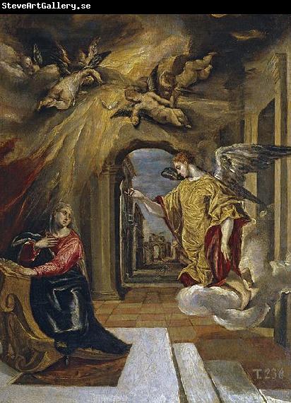 El Greco La anunciacion